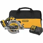 DeWALT 20V MAX* 7-1/4 In Brushless, Cordless Circular Saw with Brake Kit DCS570P1