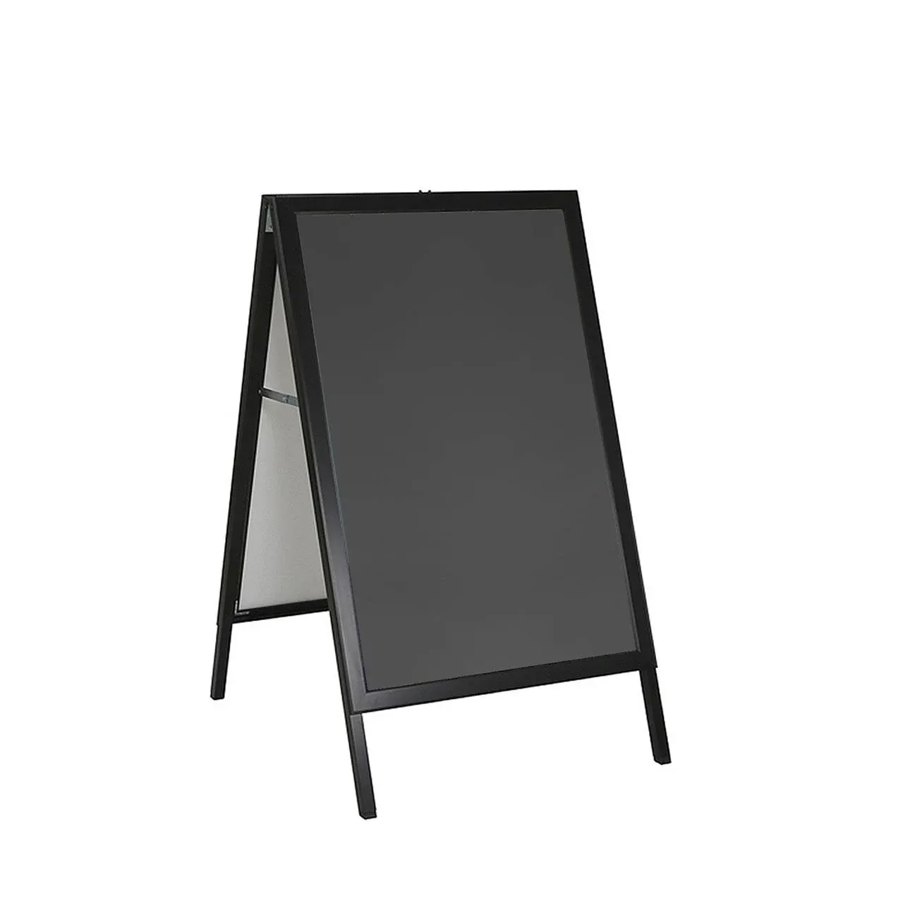 Azar Displays Small Black Slide In A-Frame Double-Sided Indoor/Outdoor<wbr/>...