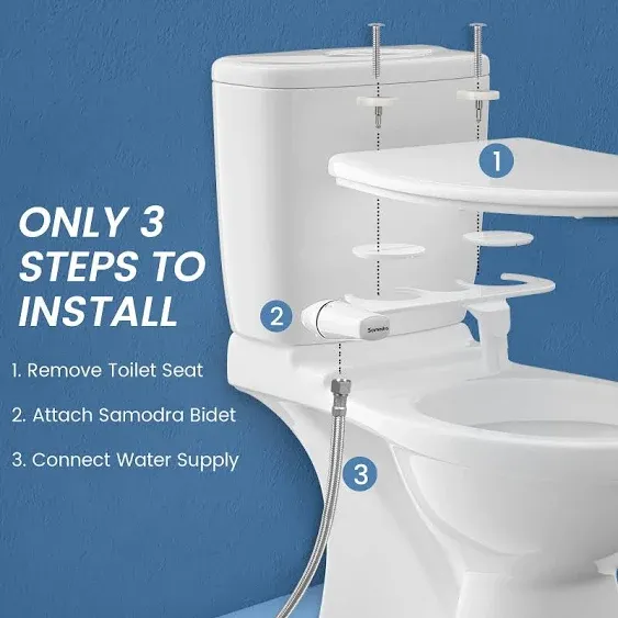 SAMODRA Ultra-Slim Bidet Attachment