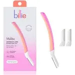 Billie Sparkle Dermaplaning Starter Kit - Reusable Handle + 3 Refill Blades