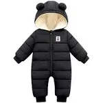 Fumdonnie Newborn Baby Boy Snowsuit Toddle Girl Snow Pant Clothes 0-3-6 Months Winter Coat