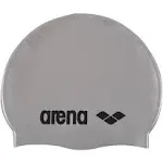 Arena Classic Unisex Soft Silicone Swim Cap for Women and Men, Intensive Training Comfortable Non-Slip Long Hair Swimming Hat