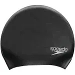 Speedo Long Hair Silicone Swim Cap