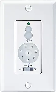 Minka Aire WC600 DC Wall Control or Remote w/Full Function, White