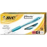 BIC Mechanical Pencils - #2 Lead - 0.9 mm Lead Diameter - Refillable - Turquoise Barrel - 1 Dozen