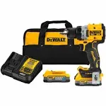 DeWalt DCD800E2 20V Max XR Brushless Cordless 1/2 in. Drill/Driver Kit