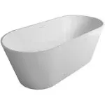 Vanity Art Freestanding Solid Surface Resin Matte Bathtub - VA6912-MS