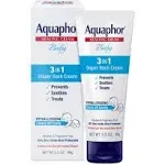 Aquaphor Healing Cream 3 in 1 Diaper Rash Cream Pediatrician Recommended 