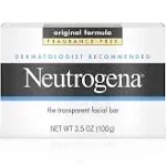 Neutrogena Original Fragrance-Free Gentle Facial Cleansing Bar - 3.5 oz