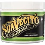 Suavecito Pomade Matte (Shine-Free) Formula 5 oz, 1 Pack - Medium Hold Hair Pomade for Men - Low Shine Matte Hair Paste for Natural Texture Hairstyles