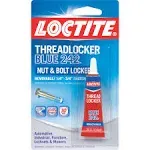 Threadlocker 242 Blue Removable Nut and Bolt Adhesive 0.20 oz. (each)