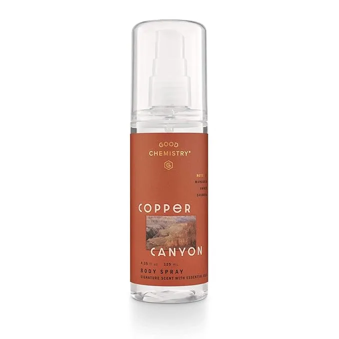 Good Chemistry Copper Canyon Body Mist Spray 4.25 fl oz New