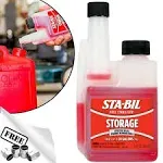 STA-BIL Storage Fuel Stabilizer for Gasoline Engines, 10 Fluid Ounces (22311) Treats 25 Gallons.