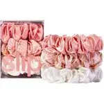 Slip Pure Silk Large Scrunchies - Petal