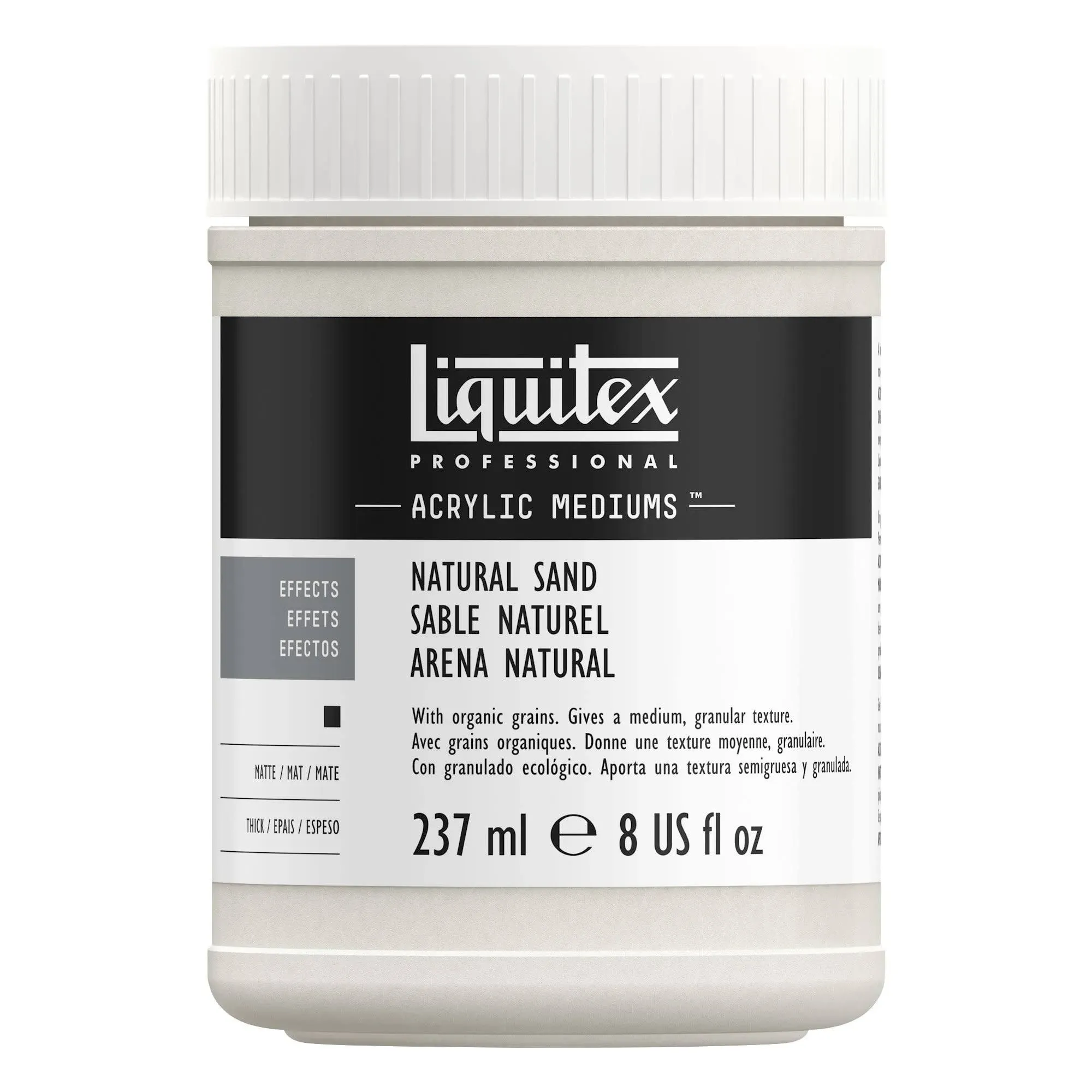 Liquitex Natural Sand Acrylic Texture Gel 8oz