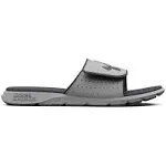 Under Armour Boys' Ignite Pro Slides - White, 4