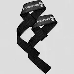 Gymreapers Lifting Straps | Premium Weightlifting Straps - Black (No Padding)