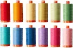 Christa Quilts Piece and Quilt Neutrals Aurifil Thread Kit 12 Large Spools 50 Weight CW50PQN12, Assorted, 12 count (pack of 1)