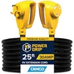 Camco  Extension Cord with Handles, 25', 30 A