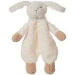 Apricot Lamb Stuffed Animals Security Blanket White Bunny Rabbit Infant Nursery Character Blanket Luxury Snuggler Plush(White Bunny, 10 Inches)