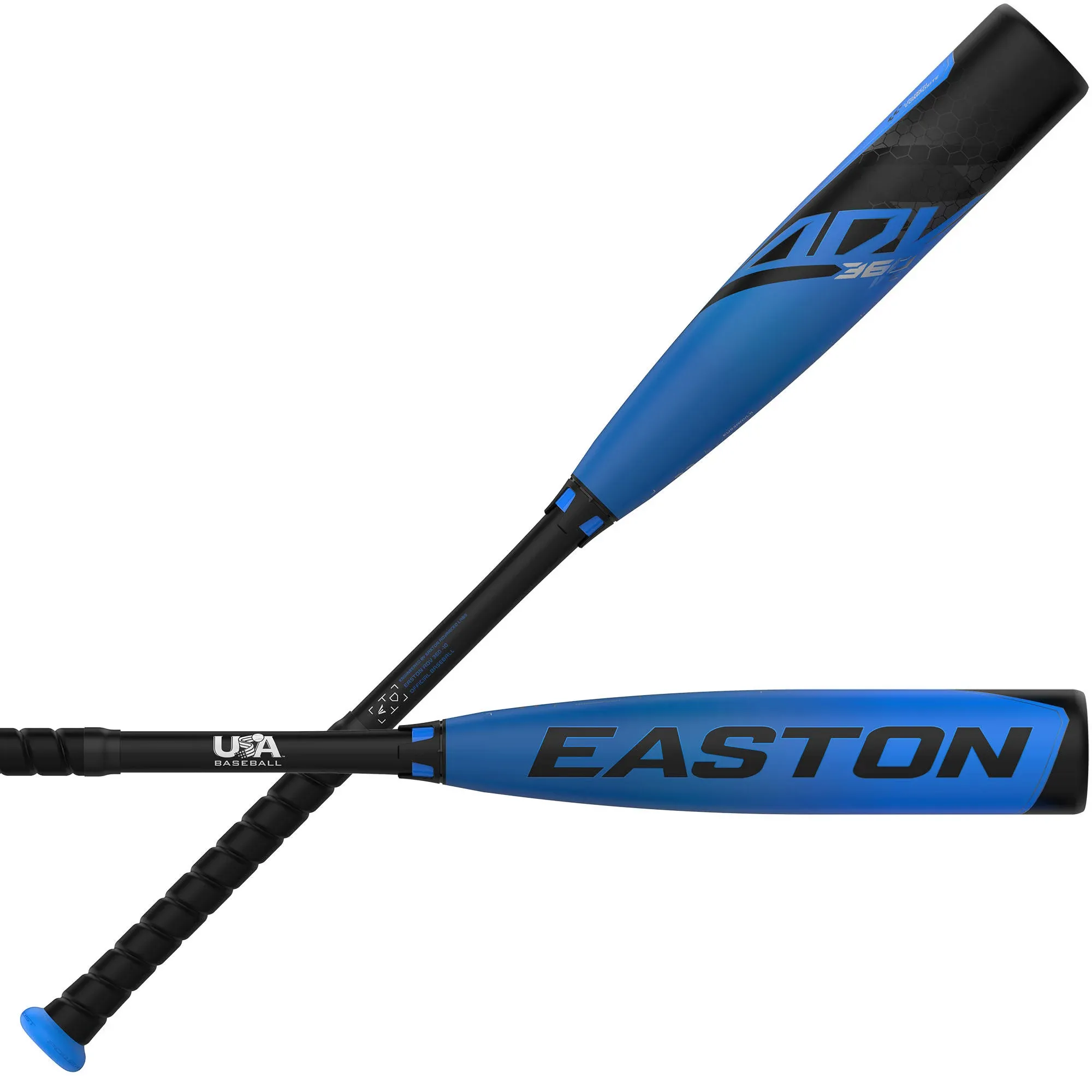 Easton Easton | Bate de béisbol ADV 360 | Estados Unidos | -11 / -10 / -8 / -5 gotas | barril de 2 5/8 pulgadas | 2 piezas compuesto