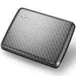 Ogon Aluminum Wallet Smart Case V2.0 Large Carbon Effect