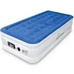 SoundAsleep Dream Series Luxury Air Mattress with ComfortCoil Technology &amp; Bu...