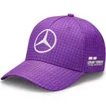 Mercedes AMG Petronas F1 Lewis Hamilton Purple Hat 2023