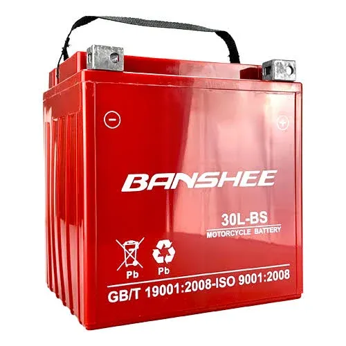 Harley Davidson Motorcycle Battery Replacement by Banshee w/ A 4 Year Warranty