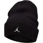 Jordan Peak Beanie Essential, Noir/Blanc One