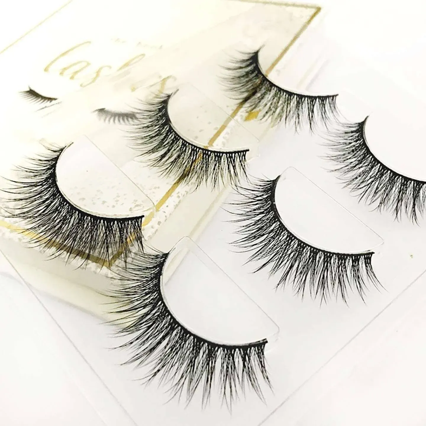 The Book of Lashes: Volume 1 - (Reusable False Eyelashes) - (Cruelty Free) - (3 Pairs)