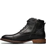 Men's Florsheim Chalet Cap Toe Lace Boots 9 Black