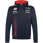 Red Bull Racing F1 Men's 2023 Team Pullover Hoodie- Navy