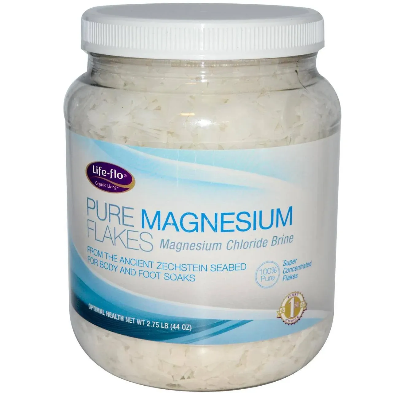 Life-Flo Pure Magnesium Flakes - 44 oz (2.75 lb)