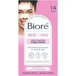 Biore Deep Cleansing Pore Strips Face &amp; Nose 14 Strips