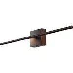 Jonathan Y Makena Modern Minimalist Dimmable Integrated LED Metal Wall Sconce - Oil Rubbed Bronze