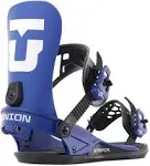 Union Strata Snowboard Bindings, Men&#039;s Large (US 10.5+), Royal Blue New 2024