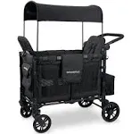 Wonderfold W2 Elite Double Stroller Wagon (Volcanic Black)