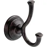 Delta 79735-RB Cassidy Double Robe Hook, Venetian Bronze