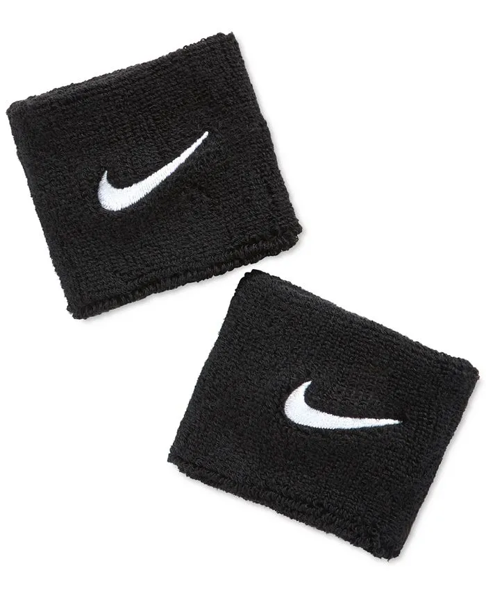 Nike Swoosh Wristbands 'Black'