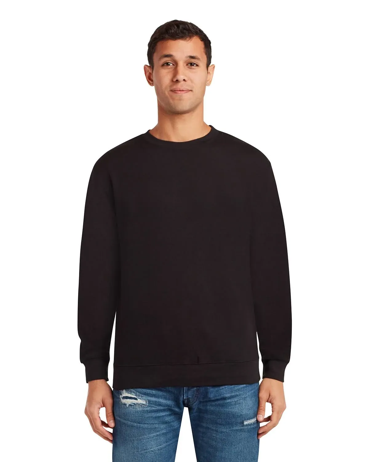 Lane Seven LS14004 - Unisex Premium Crewneck Sweatshirt Black - L