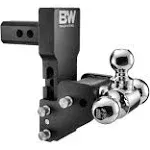 B&W 1-7/8 in., 2 in. & 2-5/16 in. Tow & Stow MultiPro Ball Mount - TS10066BMP