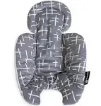 4moms Reversible Newborn Insert, Grey Plush