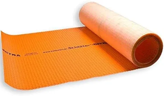 Schluter Systems Ditra Membrane 10 Square Foot , 1/8" Underlayment Prevent Crack