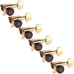 Planet Waves Auto Trim Locking Tuners Gold 6 In-line