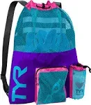 TYR Big Mesh Mummy Backpack - Purple/Blue