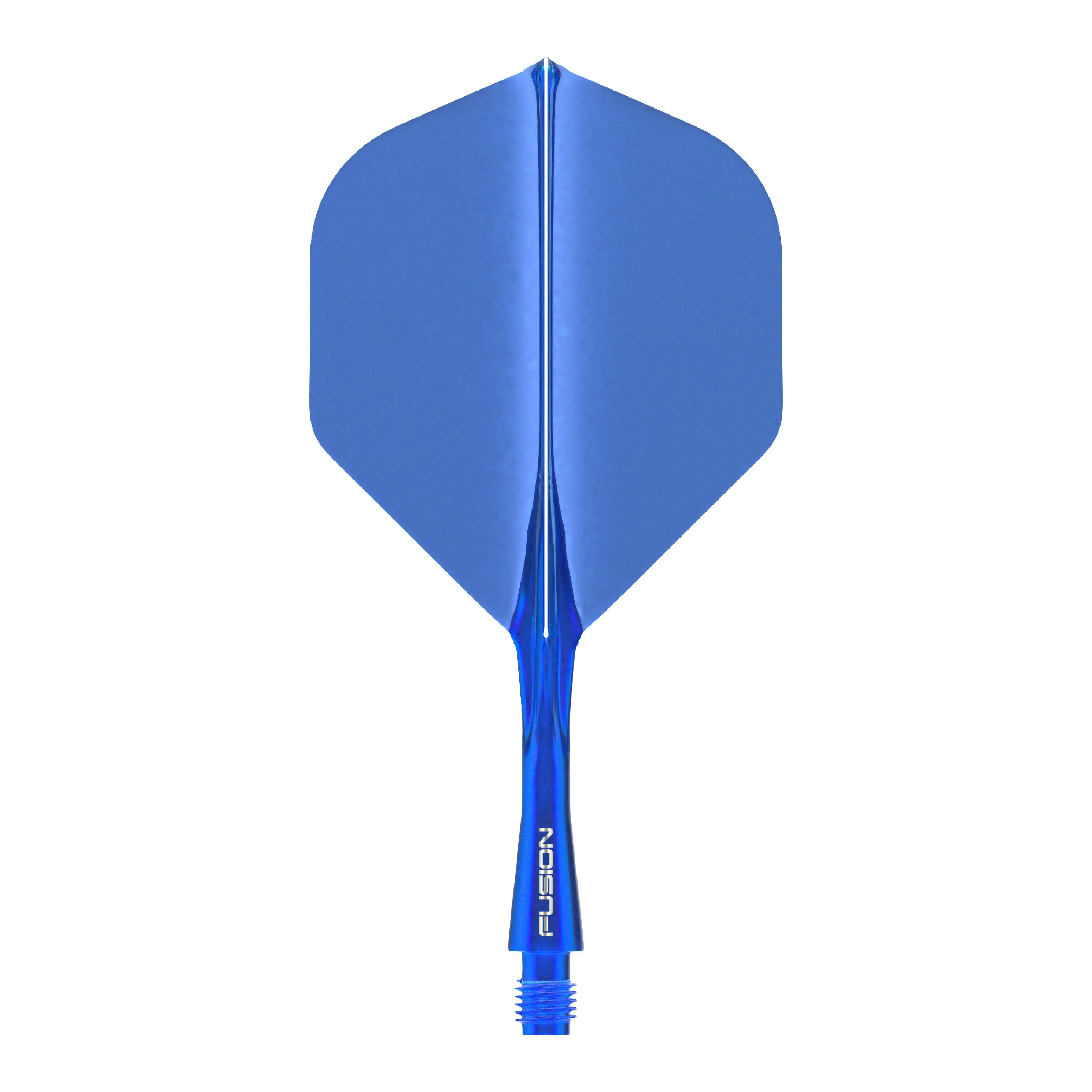 Winmau Fusion Integrated Flight & Shaft Intermediate - Azure Blue