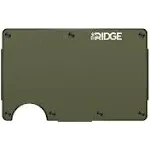 The Ridge Aluminum Money Clip Wallet - Matte Olive