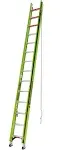 Little Giant Ladders Hyperlite 28 ft Type iA Fiberglass Extension Ladder 18728