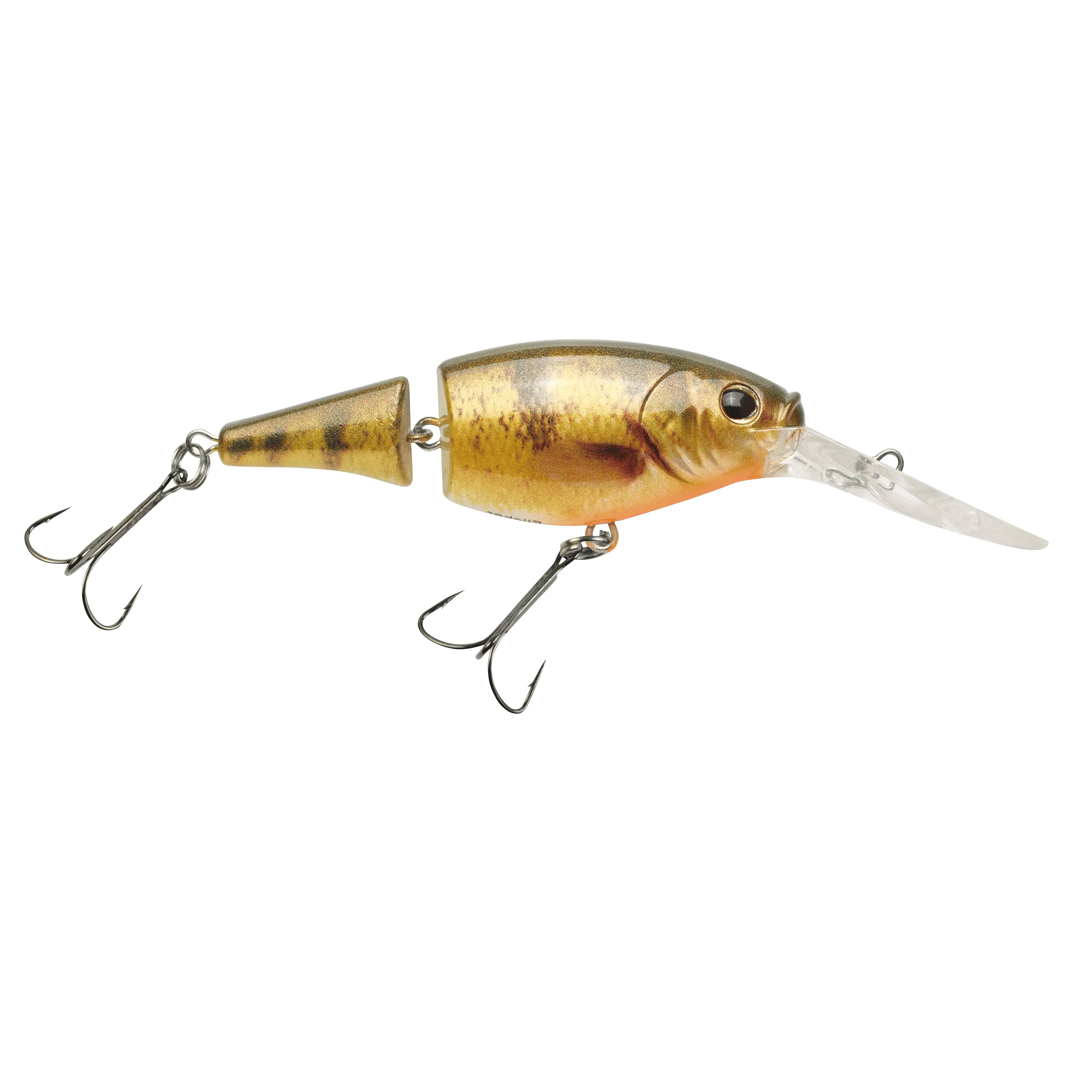 Berkley Flicker Shad Jointed (5cm), HD Yellow Perch